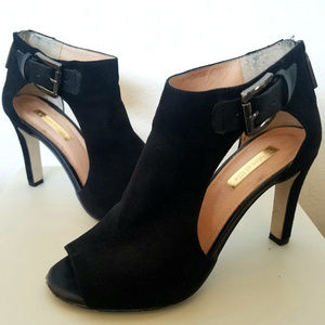 Louise et Cie Olivia Cutout Peep Toe Bootie